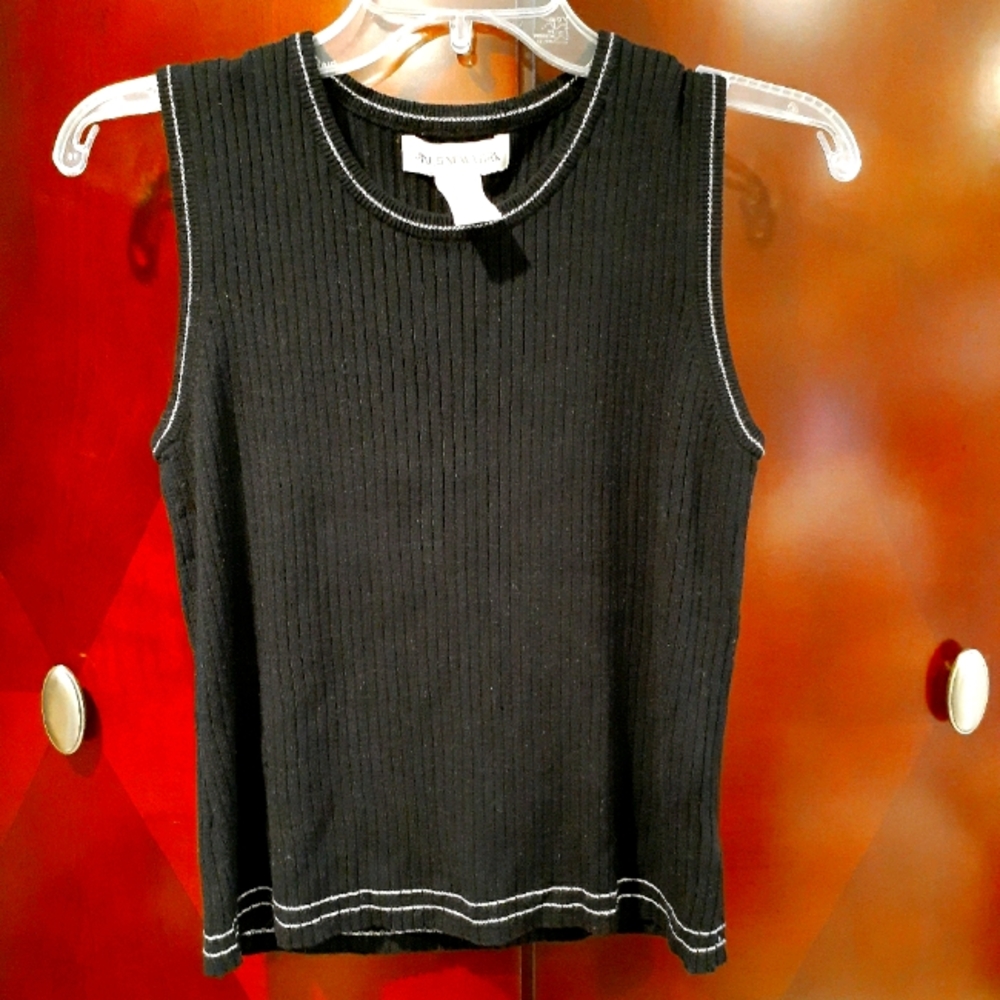 Jones New York Ribbed Tank Vest Top